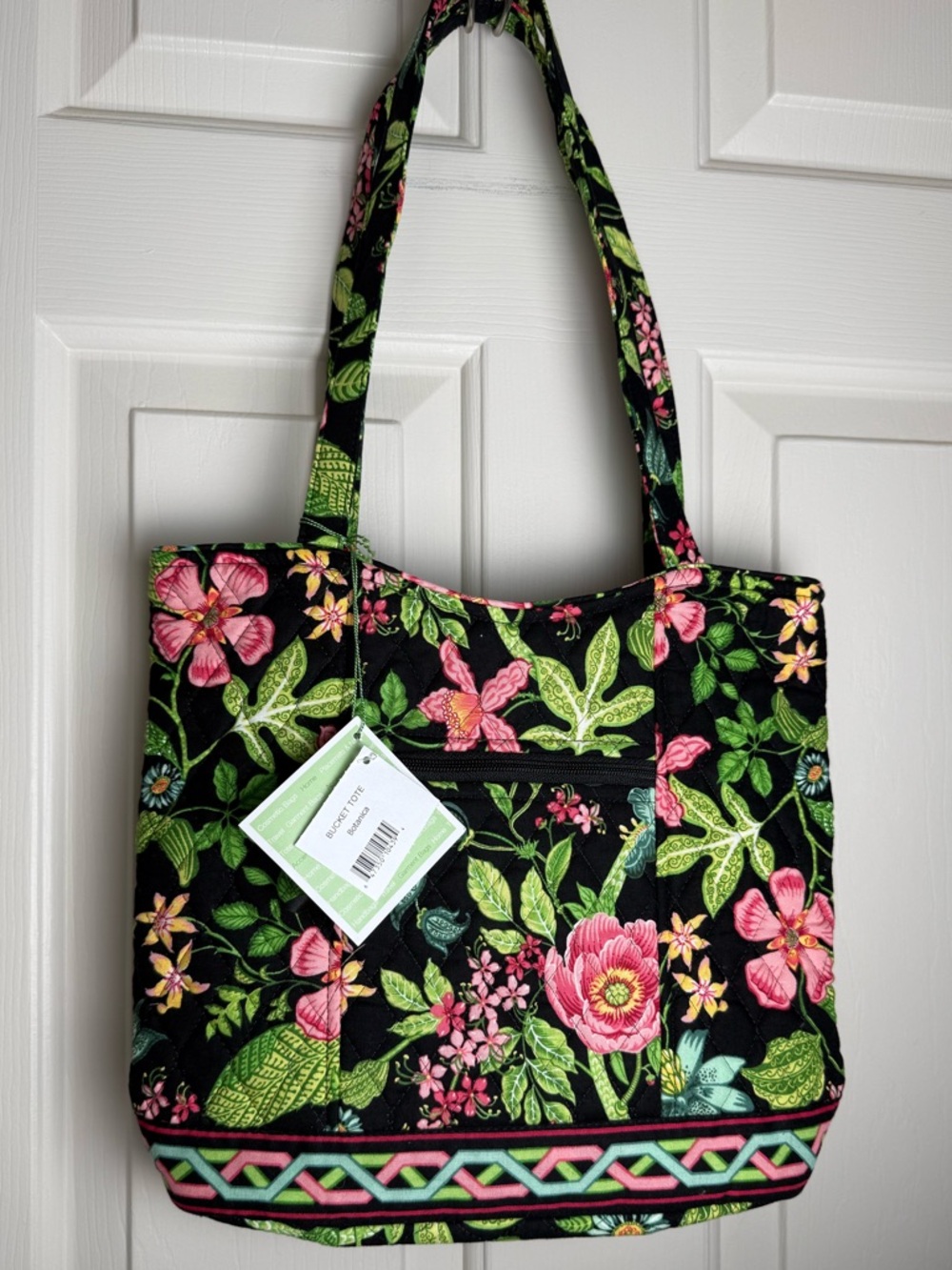 NWT Vera Bradley Botanica Bucket Tote Retired Pattern LAST ONE!
